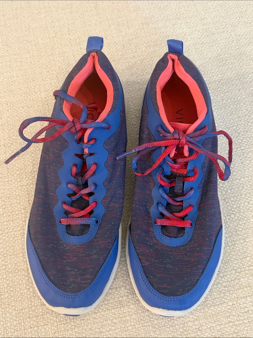 Vionic Women's Blue/Purple and Pink Sneakers